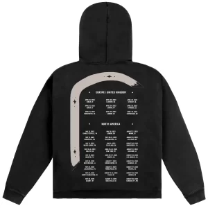 Burn Burn Burn Tour Bull Hoodie Black 2023