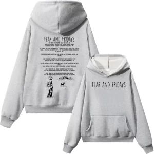 Fear and Fridays Zach Bryan Pullover Hoodie