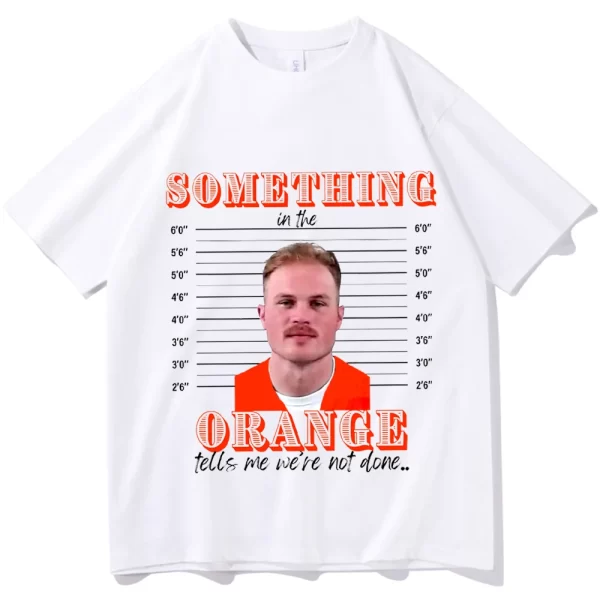 Mugshot Zach Bryan in Jail Shirt