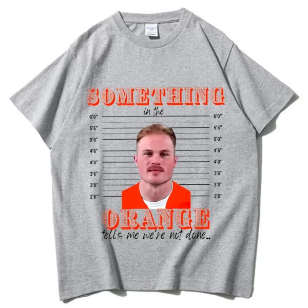 Mugshot Zach Bryan in Jail Shirt