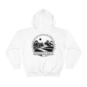 New Zach Bryan White Hoodie