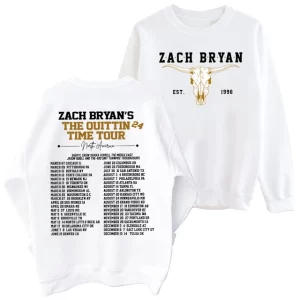 Quittin Time Tour 2024 Crewneck Sweatshirt