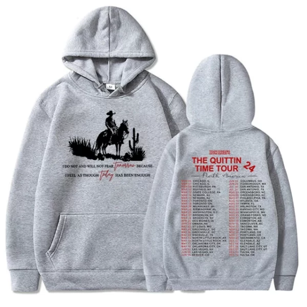 The Quittin Time Tour 2024 Hoodie