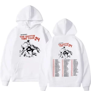 The Quittin Time Tour 2024 Print Hoodie