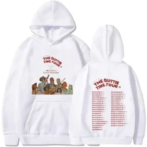 The Quittin Time Tour Zach Bryan 2024 Hoodie