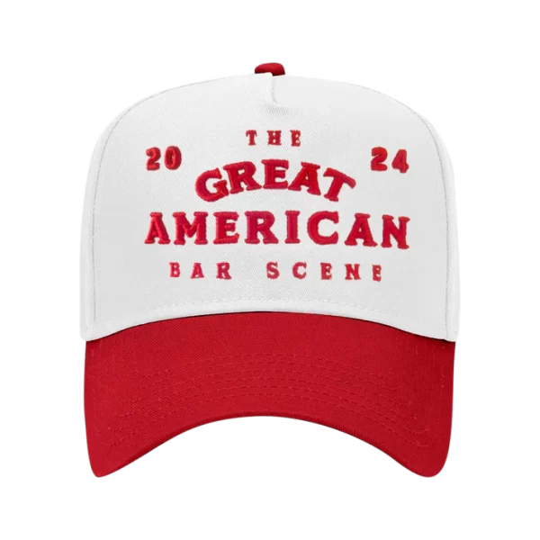 Bar Scene 2024 Hat Red and White