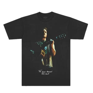 Black Guitar New Script Tee