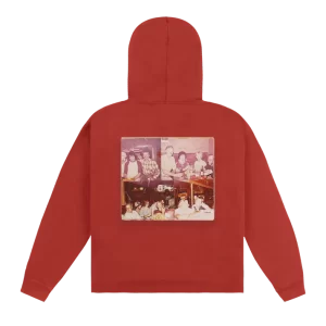 Zach Bryan Bar Scene Rust Hoodie